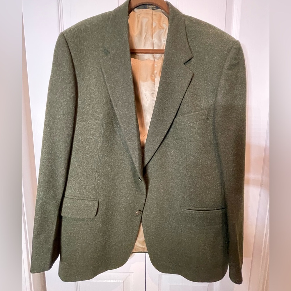 Classic Green Men's Blazer